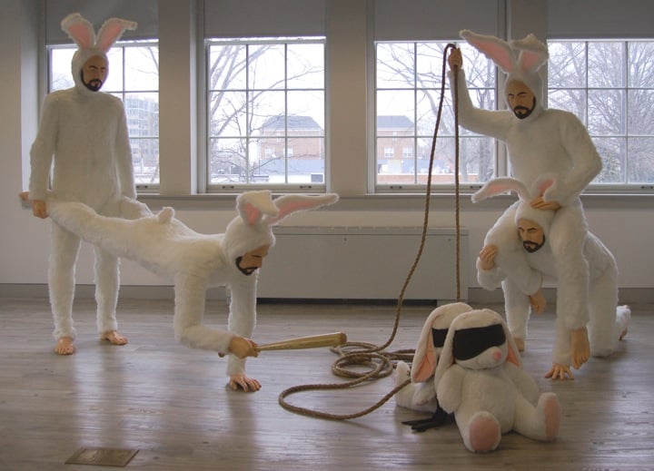 Self-Portrait as Bunnies by Alex Podesta | iGNANT.com