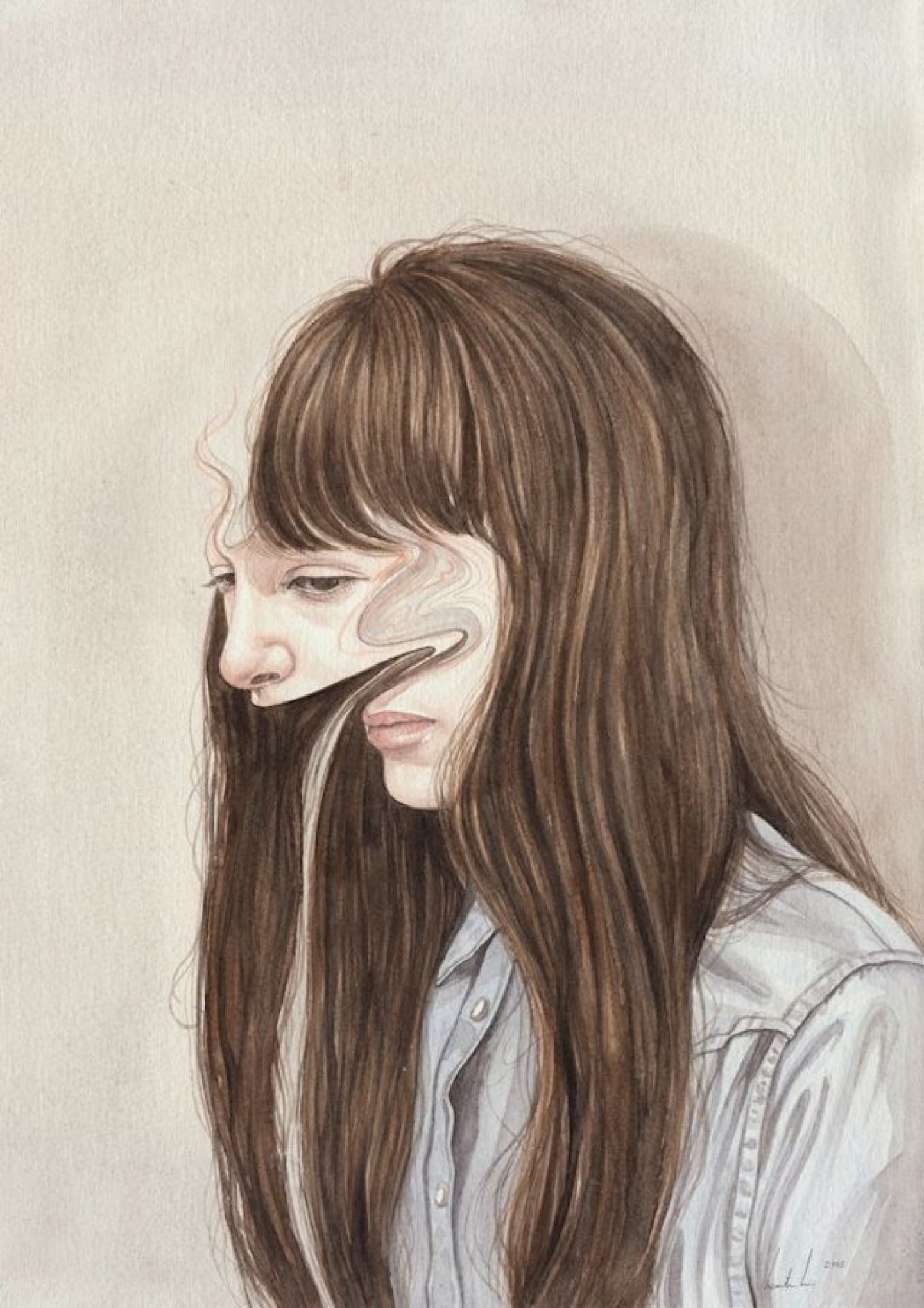 Deconstructed Portraits by Henrietta Harris - IGNANT