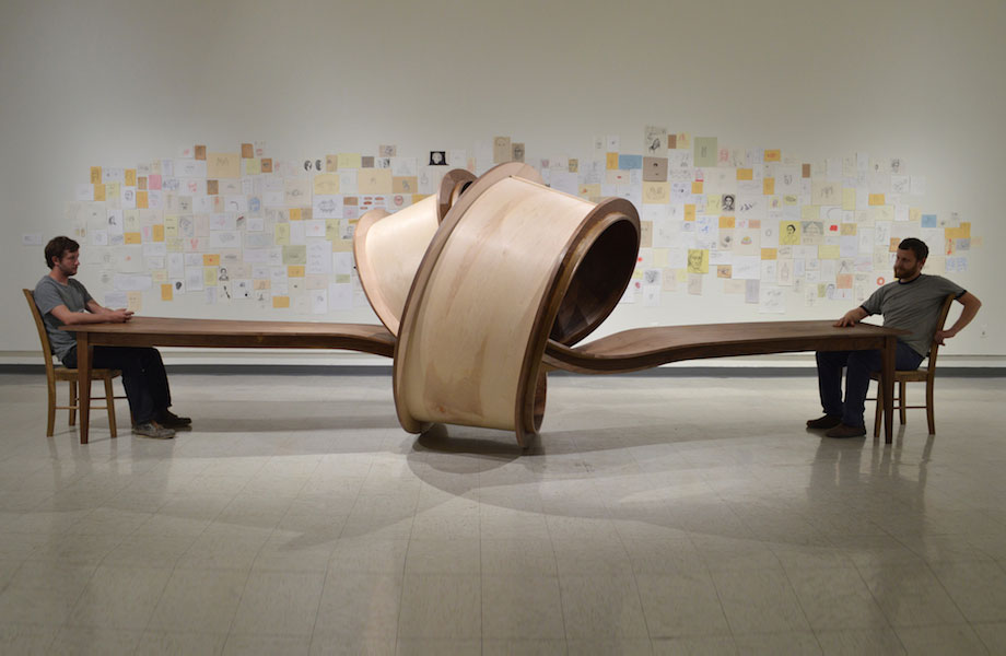 Tangled Table 'Not Now' By Artist Michael Beitz - IGNANT