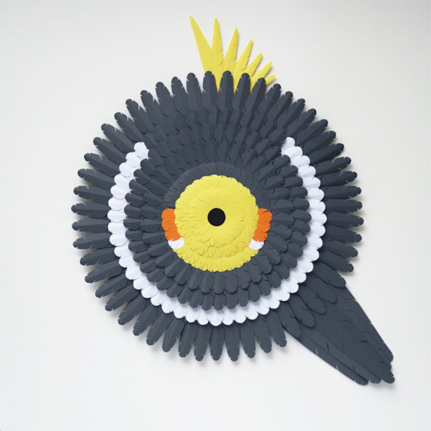 Marine Coutroutsios Creates Colorful Artworks Of Australian Birds Made ...