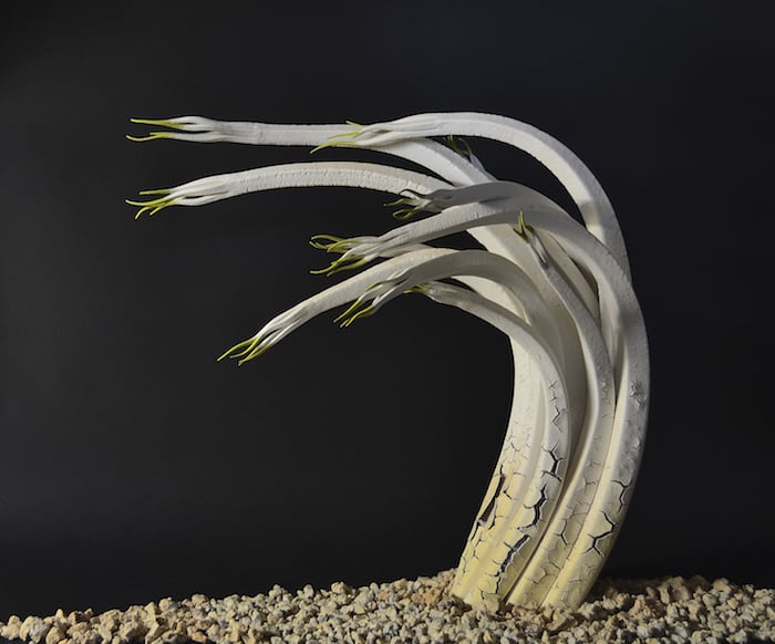 Alberto Bustos Creates Delicate Grass Sculptures Made Of Ceramic - IGNANT