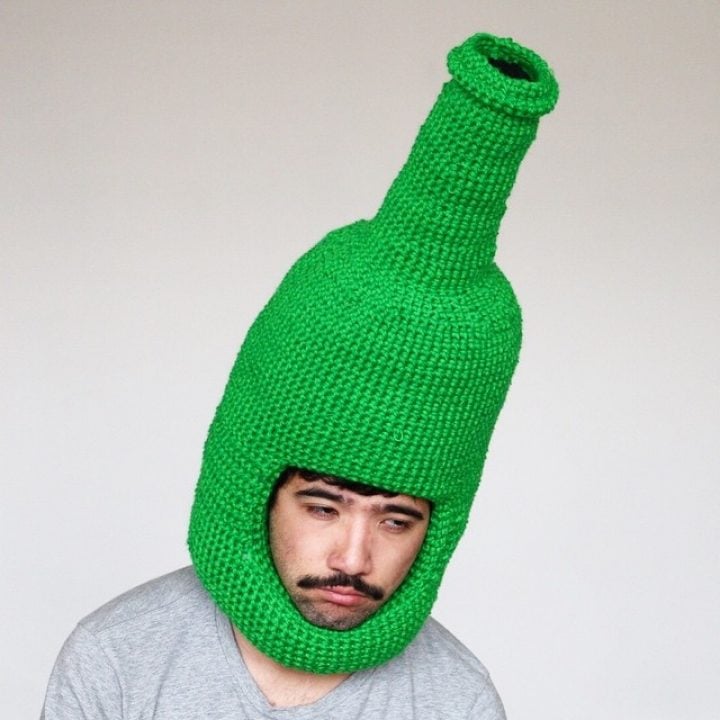 Hilarious Crocheted Food Hats by Phil Ferguson - IGNANT