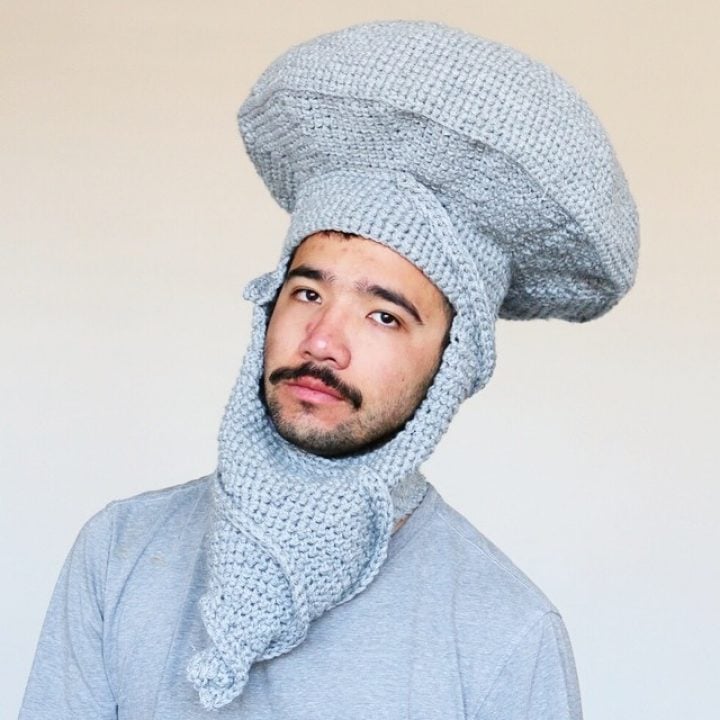 Hilarious Crocheted Food Hats by Phil Ferguson - IGNANT