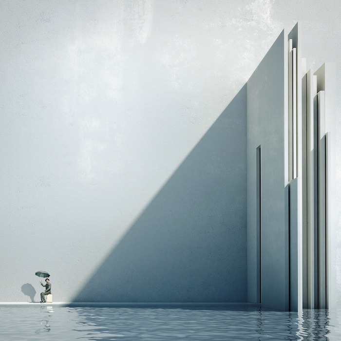 Michele Durazzi Creates Surreal Minimalist Architecture  