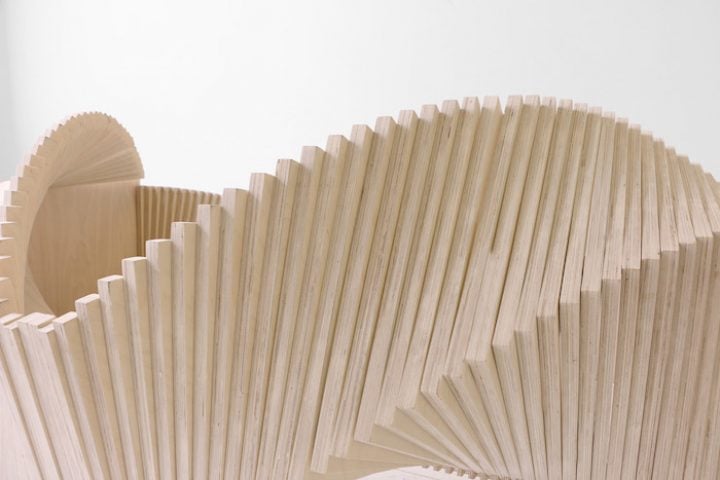 The Wave Cabinet by Sebastian Errazuriz Shapes Into Different Forms ...