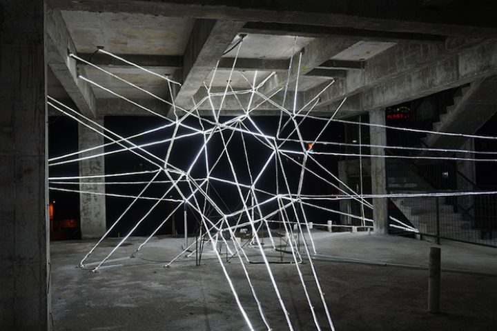 A Giant Glowing Star Installation By Jun Ong - IGNANT