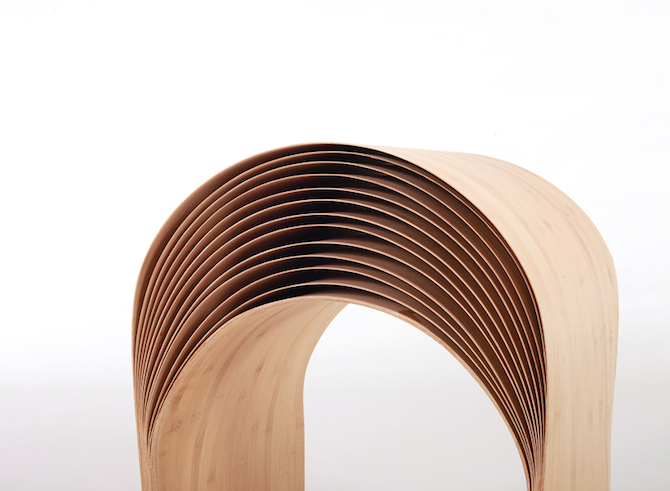 An Arc-Shaped Stool Designed By Min Chen - IGNANT