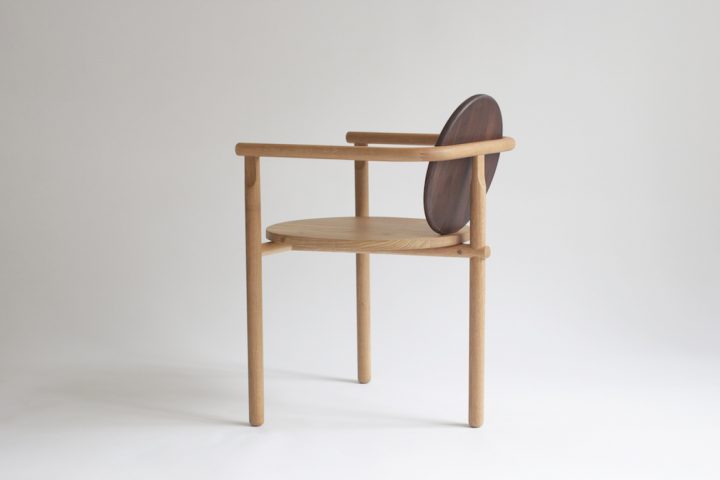 A Three-Legged Wooden Chair By Milk Design - IGNANT