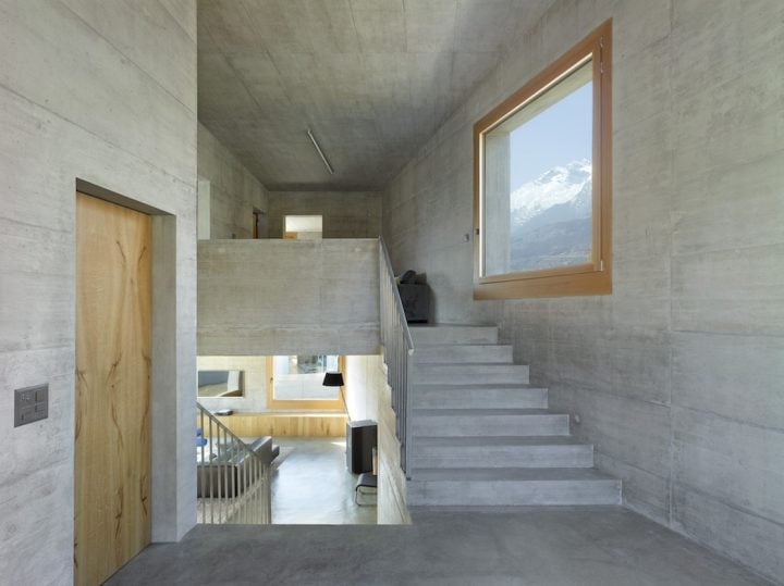 A Concrete Villa In The Swiss Alps - IGNANT