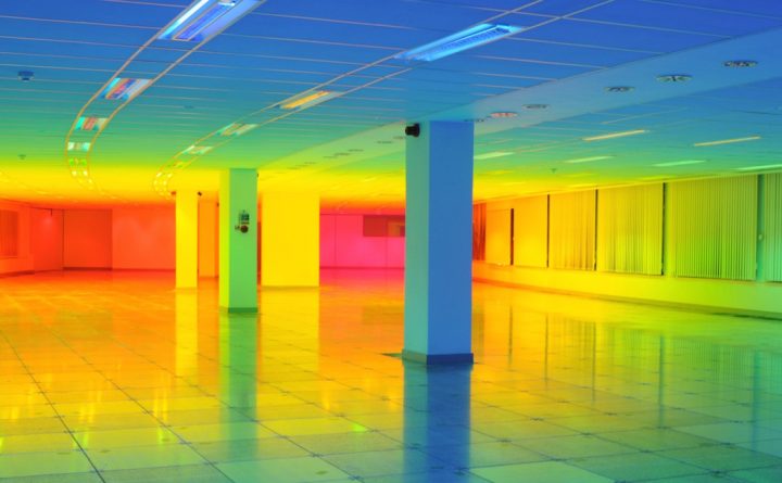 An Immersive Rainbow Light Installation - IGNANT