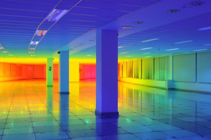 An Immersive Rainbow Light Installation - IGNANT