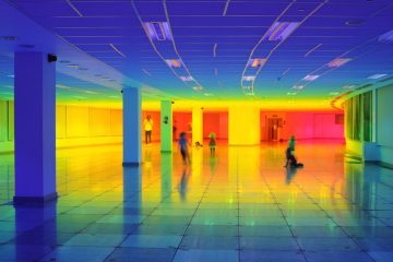 An Immersive Rainbow Light Installation - IGNANT