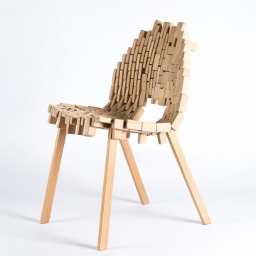 A Chair Made Of Vintage Bricks - IGNANT