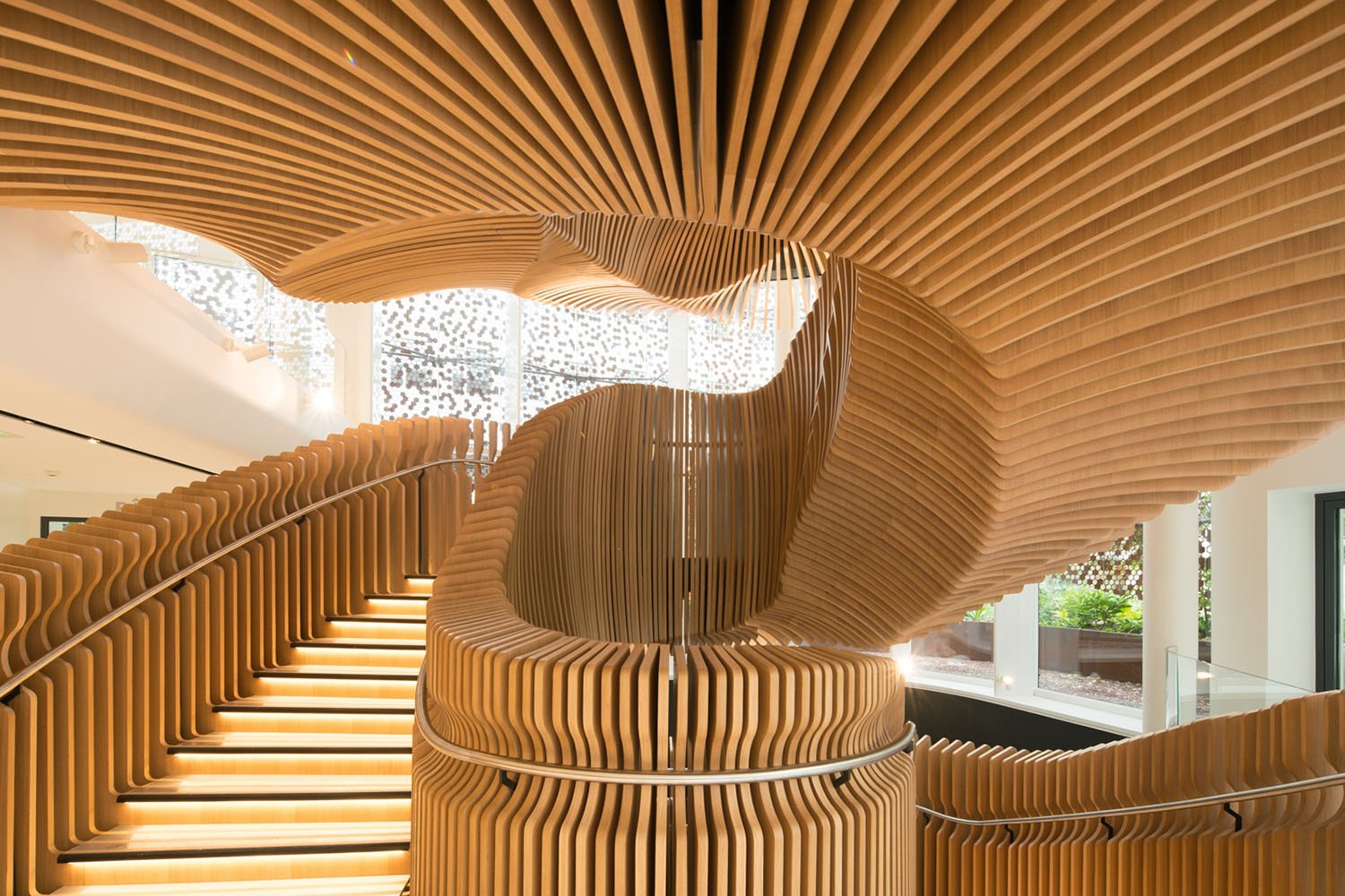 Ora Ito's Sculptural Staircase In LVMH Office IGNANT