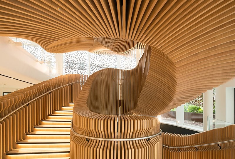 Ora Ito's Sculptural Staircase In LVMH Office - IGNANT