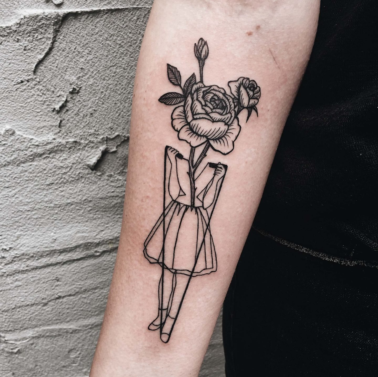 HighQuality Minimalistic Tattoos by Surrealist Violeta Arus  Minimalist  tattoo Tattoos Tattoo designs