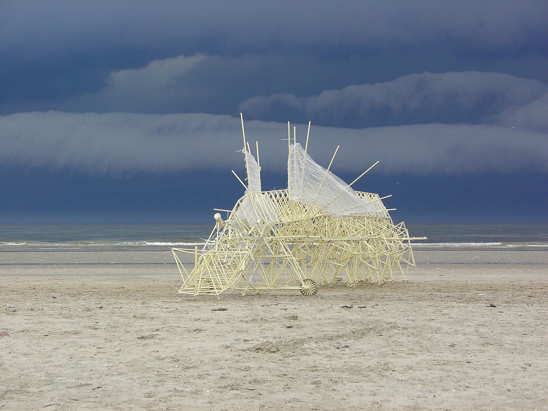 Walking Strandbeests By Theo Jansen - Ignant