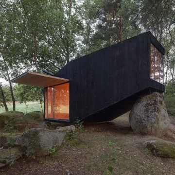 A Tiny Retreat Resting On A Large Boulder In The Czech Countryside - IGNANT