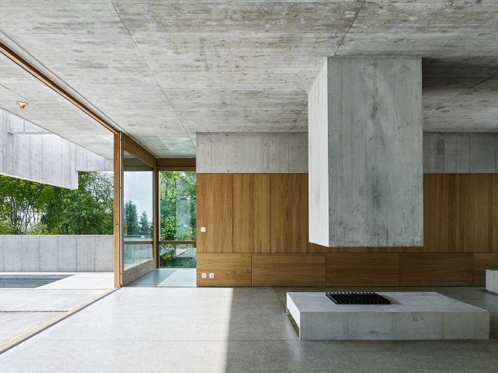 Buchner Bründler's Concrete Kirschgarten House Sits Between Basel And ...