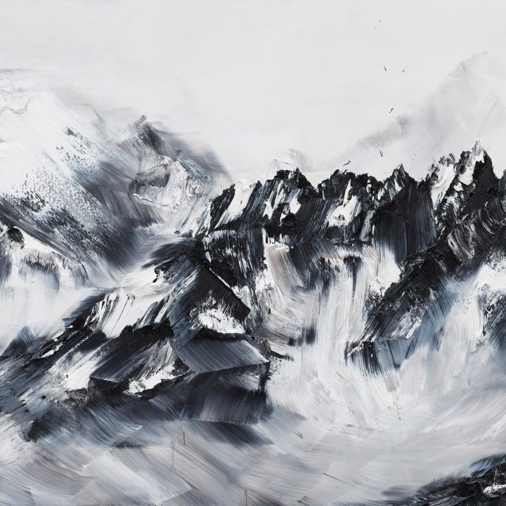 Conrad Jon Godly's Impasto Brushstrokes Move Mountains - IGNANT