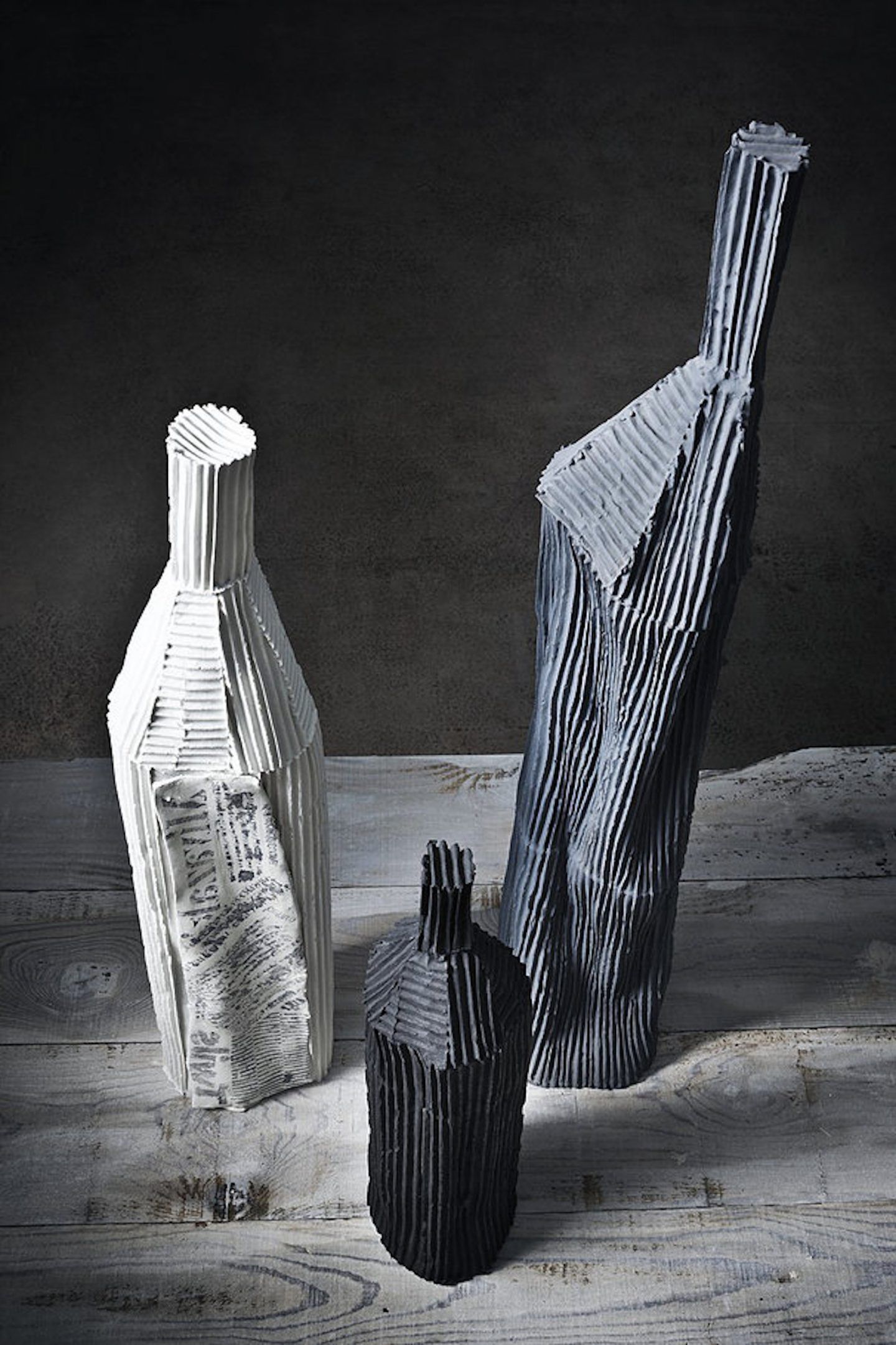 Uniquely Textured Ceramic Sculptures Made From Paper Clay - IGNANT