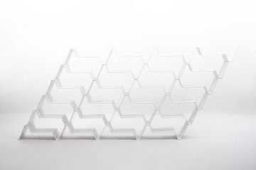 Rhythm And Repetition Take Form In Jean Couvreur’s Modular Shelving ...