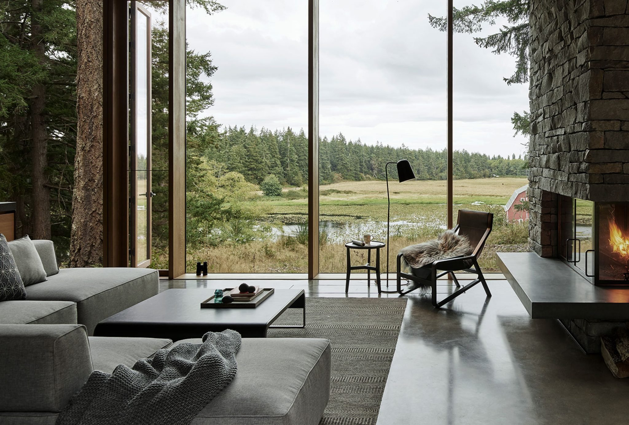 On Washington’s Whidbey Island, MWWorks Designs A Modern Farm Retreat ...