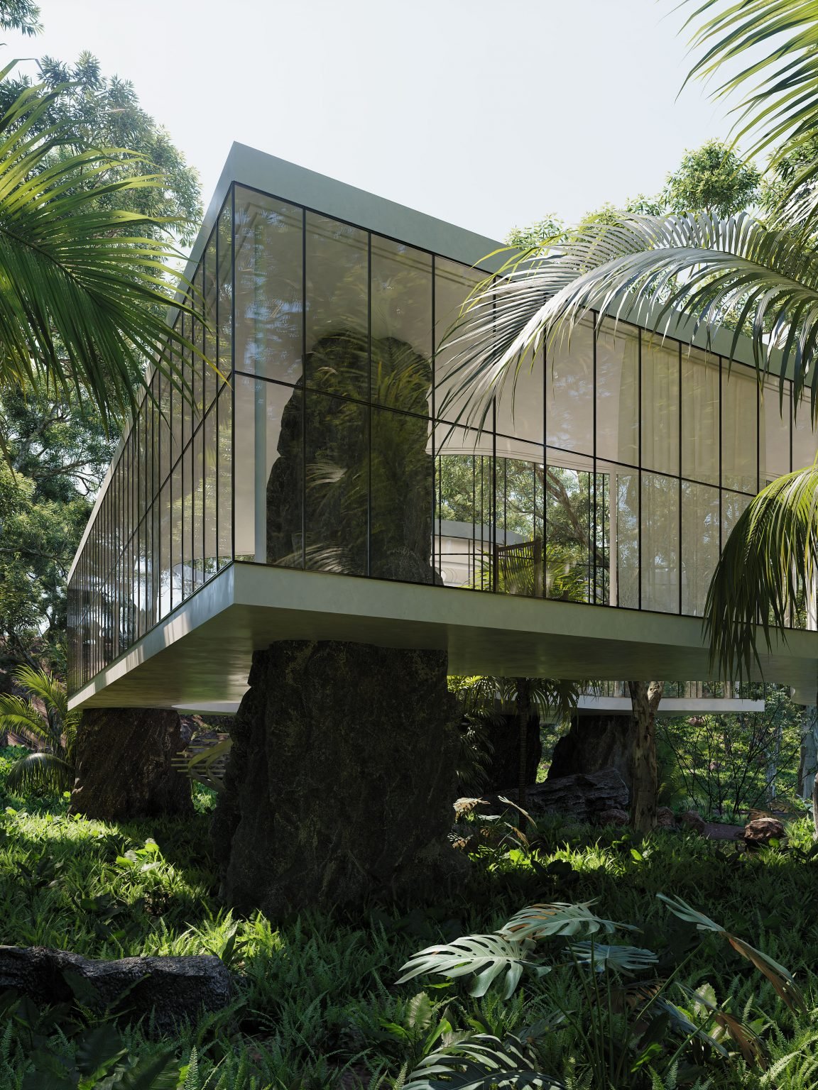 Casa Atibaia Is A Jungle Home Integrating Nature Into Its Brutalist ...