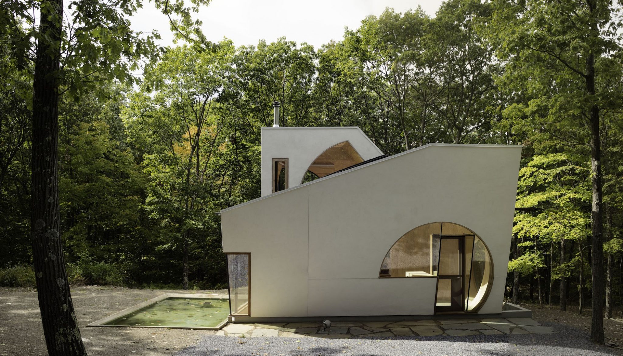 Ex Of In House, A Compact And Experimental Cabin And Artist Retreat By ...