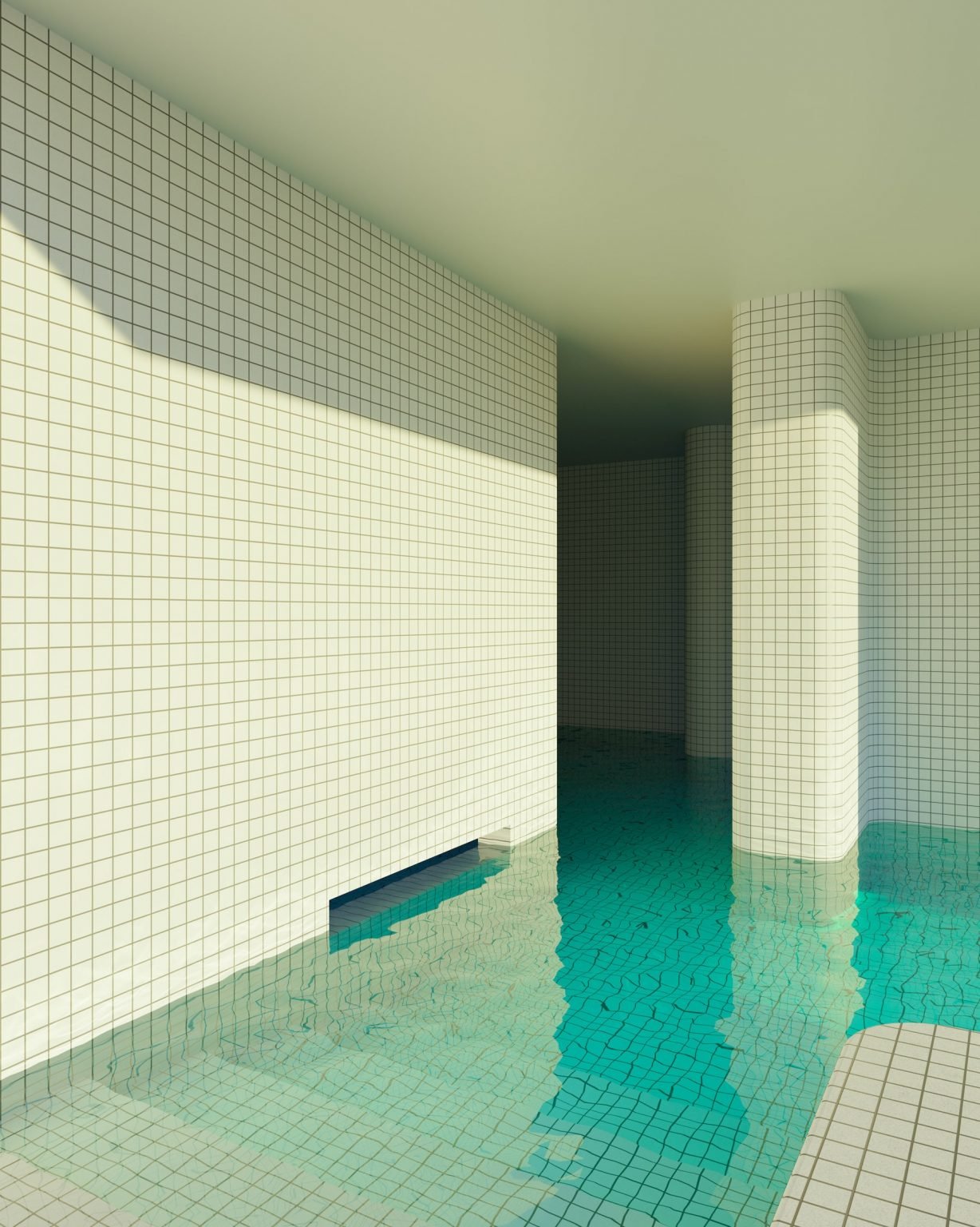 Watch Jared Pike’s Soothing, Oasis Dream Pools Ripple Against Geometric ...