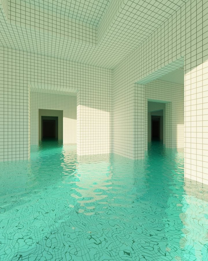 Watch Jared Pike’s Soothing, Oasis Dream Pools Ripple Against Geometric ...